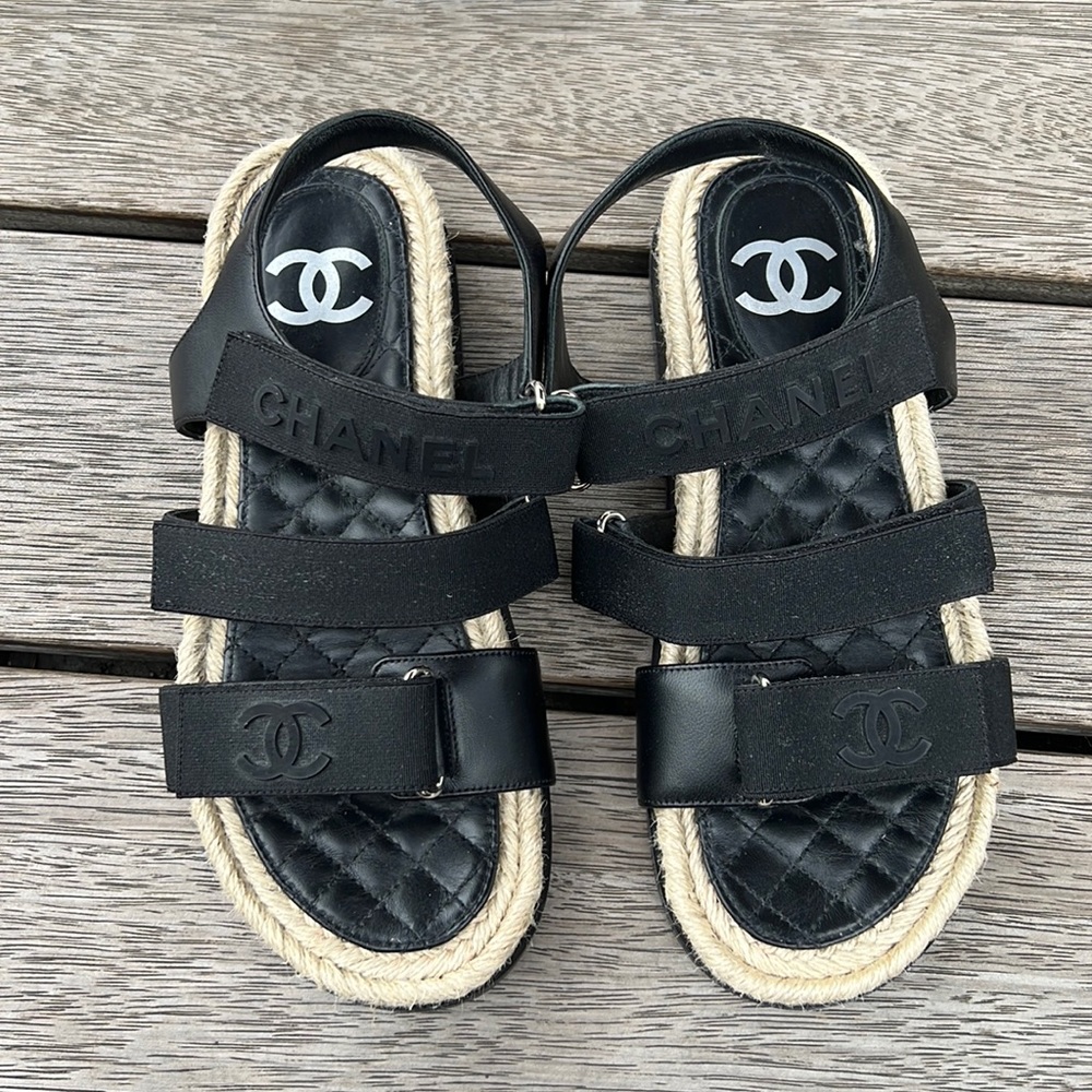 Chanel dad sandals